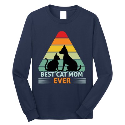 Best Cat Mom Ever Long Sleeve Shirt