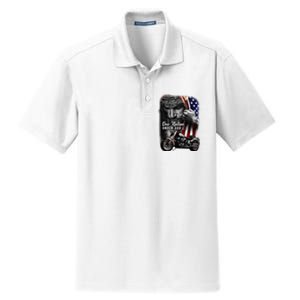 Biker Christian Motorcycles Lover One Nation Under God Dry Zone Grid Polo