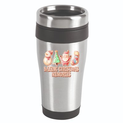 Baking Christmas Memories Cute Holiday 16oz Travel Tumbler