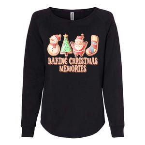 Baking Christmas Memories Cute Holiday Womens California Wash Sweatshirt