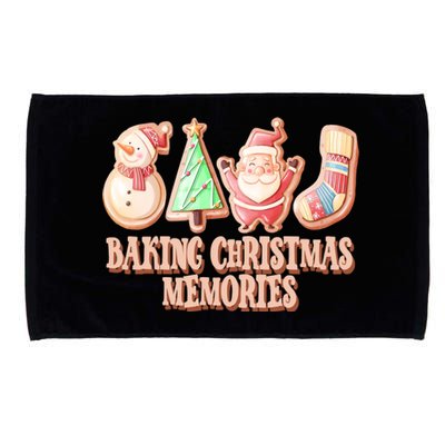 Baking Christmas Memories Cute Holiday Microfiber Hand Towel