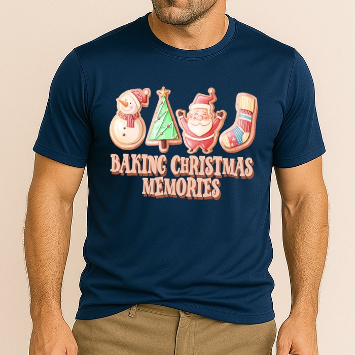 Baking Christmas Memories Cute Holiday Performance Shirt