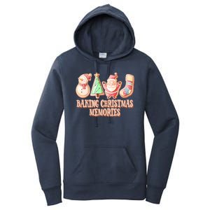 Baking Christmas Memories Cute Holiday Women's Pullover Hoodie