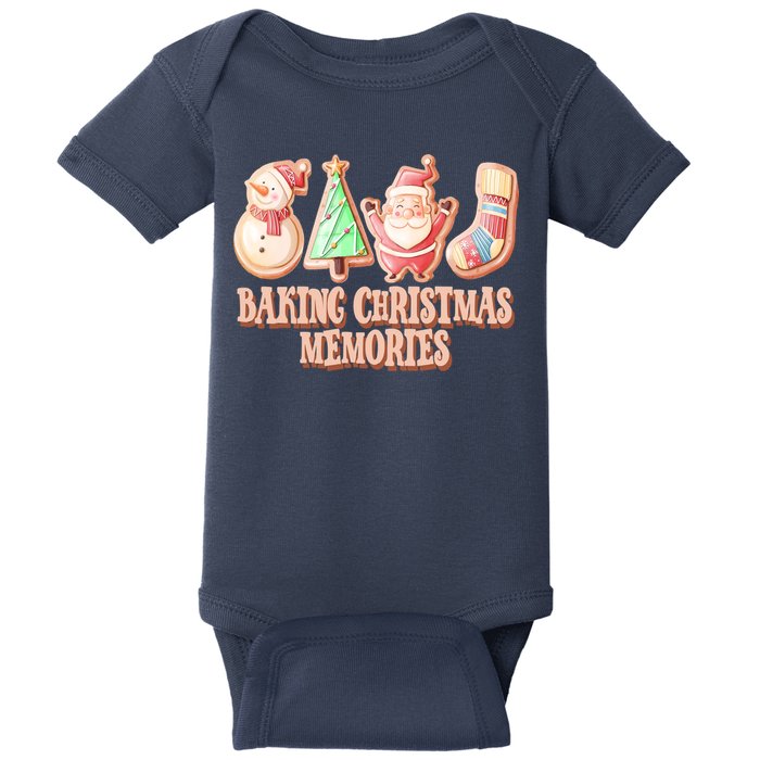 Baking Christmas Memories Cute Holiday Baby Bodysuit