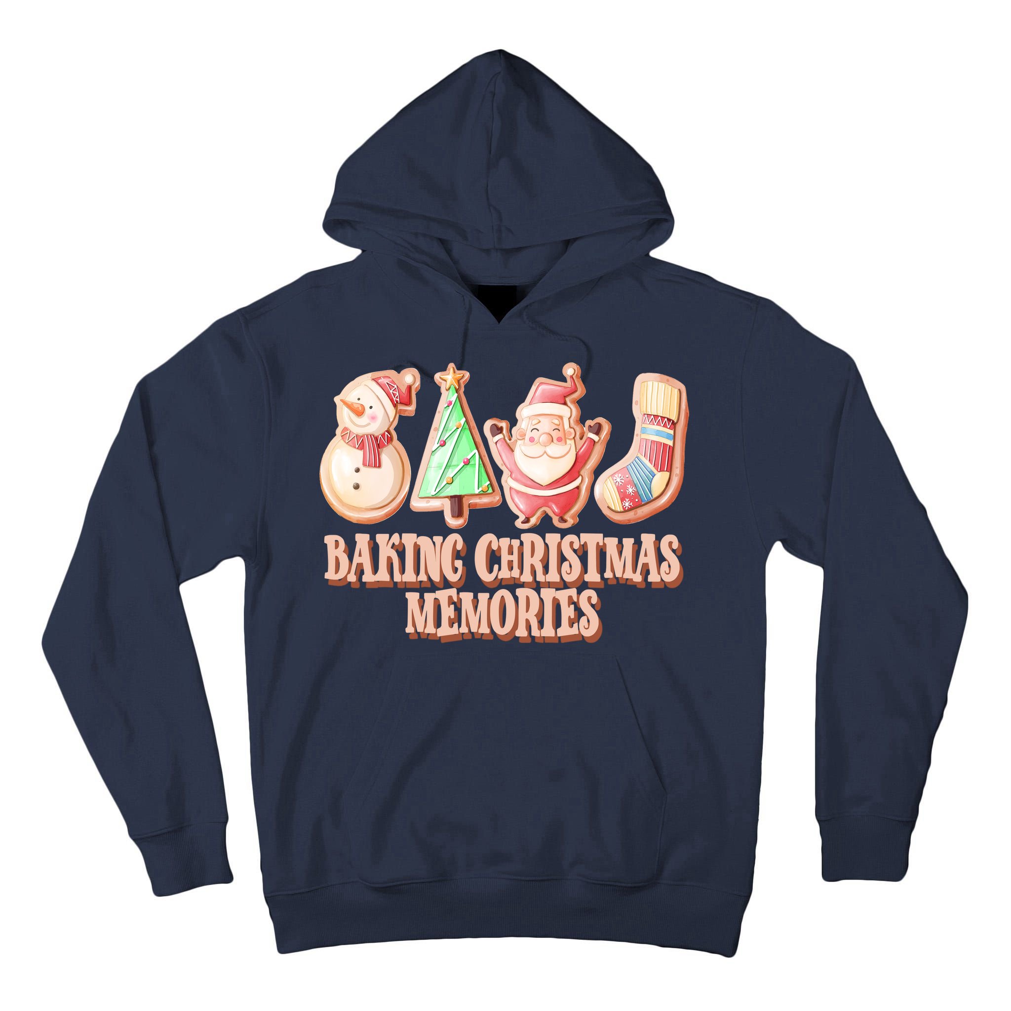 Baking Christmas Memories Cute Holiday Tall Hoodie