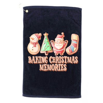 Baking Christmas Memories Cute Holiday Platinum Collection Golf Towel