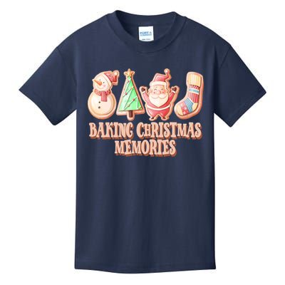 Baking Christmas Memories Cute Holiday Kids T-Shirt