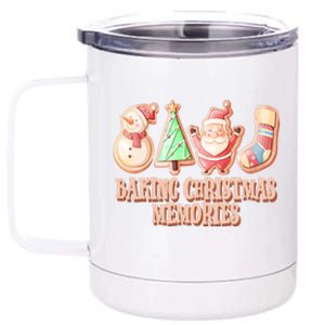 Baking Christmas Memories Cute Holiday 12 oz Stainless Steel Tumbler Cup