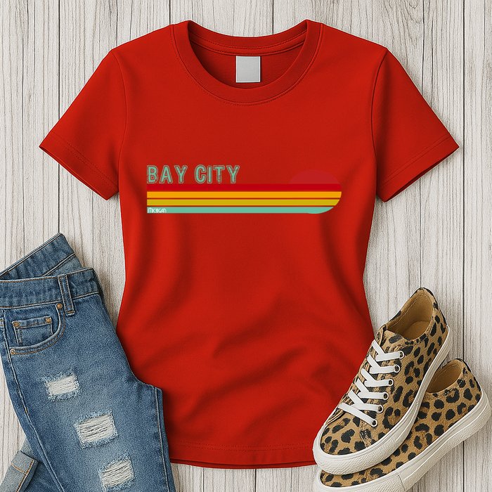 Bay City Michigan Womens T-Shirt