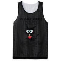 Black Cat My Four Moods I Need Coffee I Need A Nap Coffee Mesh Reversible Basketball Jersey Tank