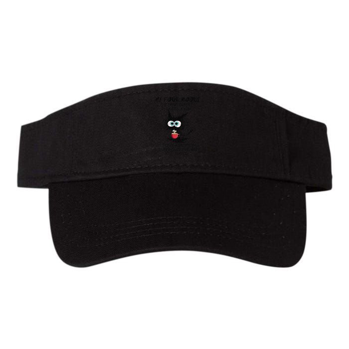 Black Cat My Four Moods I Need Coffee I Need A Nap Coffee Visor
