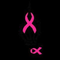 Breast Cancer , Middle Finger Cancer Mug