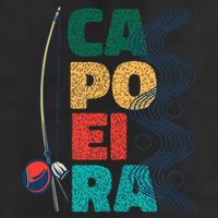 Berimbau Capoeira Music Instrument Brazil 7 Panel Mesh Trucker Snapback Hat