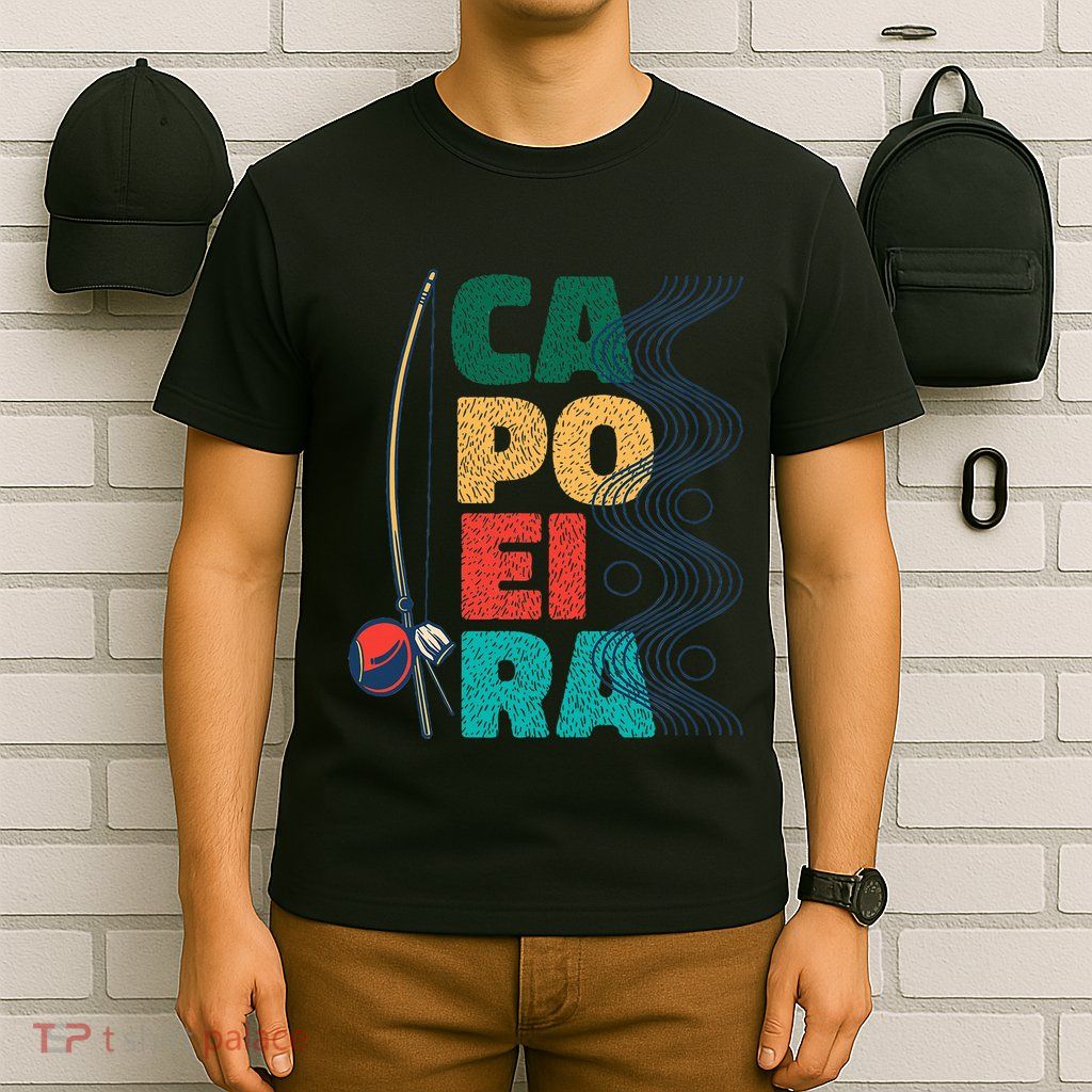 Berimbau Capoeira Music Instrument Brazil T-Shirt