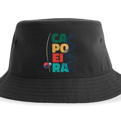 Berimbau Capoeira Music Instrument Brazil Sustainable Bucket Hat