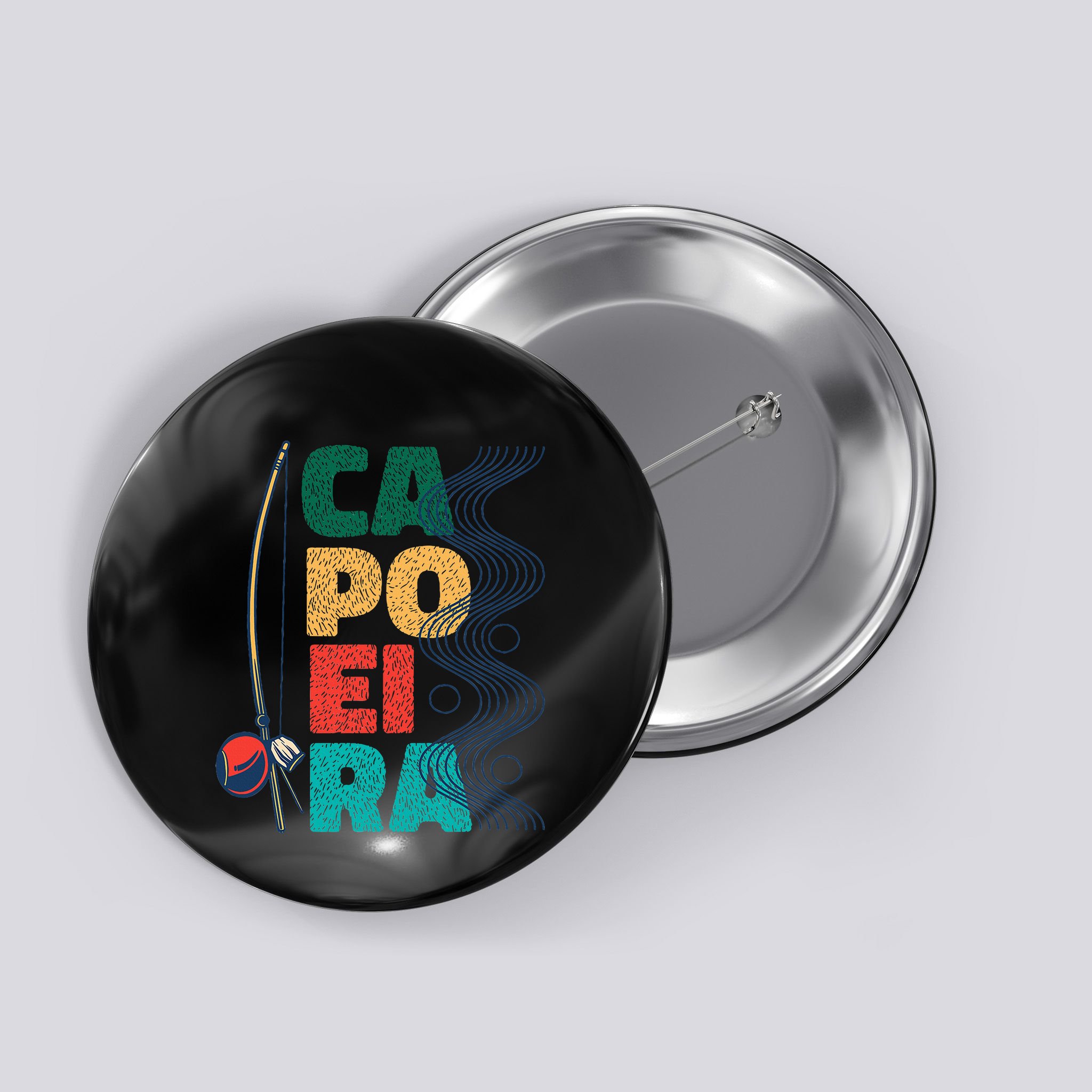 Berimbau Capoeira Music Instrument Brazil Button