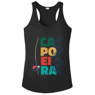 Berimbau Capoeira Music Instrument Brazil Ladies PosiCharge Competitor Racerback Tank