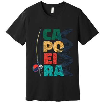 Berimbau Capoeira Music Instrument Brazil Premium T-Shirt