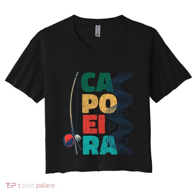 Berimbau Capoeira Music Instrument Brazil Crop Top