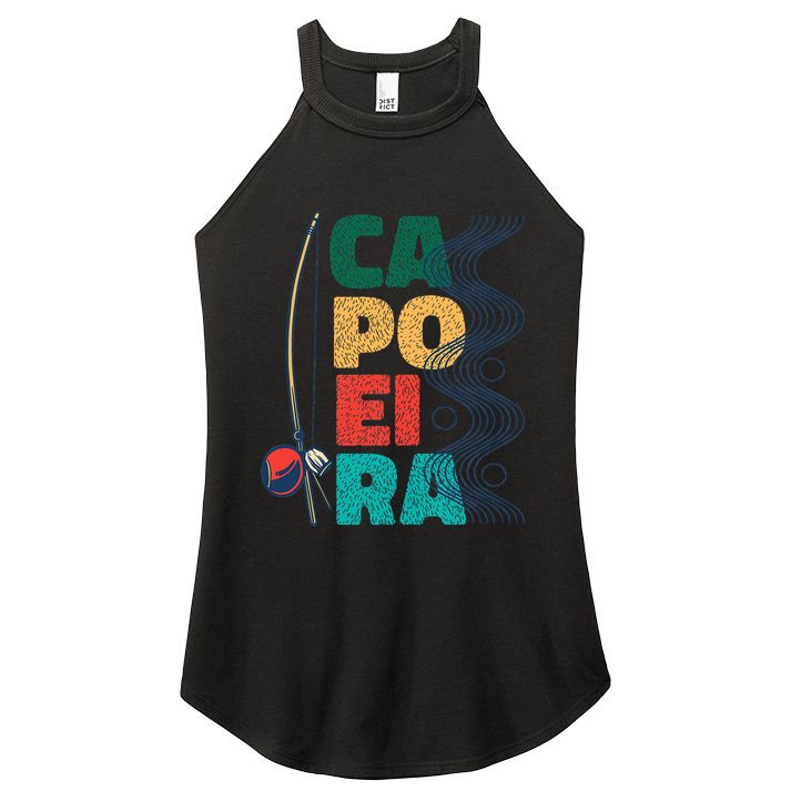 Berimbau Capoeira Music Instrument Brazil Women's Perfect Tri Rocker Tank