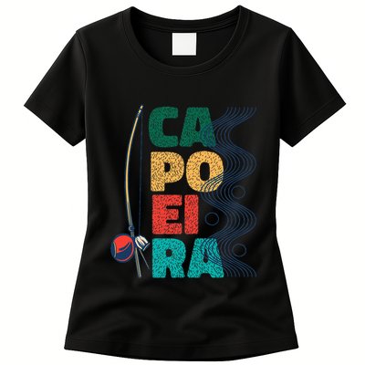 Berimbau Capoeira Music Instrument Brazil Womens T-Shirt
