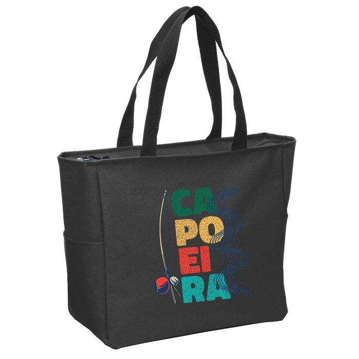 Berimbau Capoeira Music Instrument Brazil Zip Tote Bag