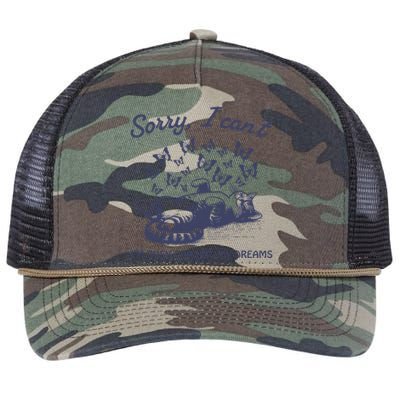 Busy Chasing My Dreams Retro Retro Rope Trucker Hat Cap