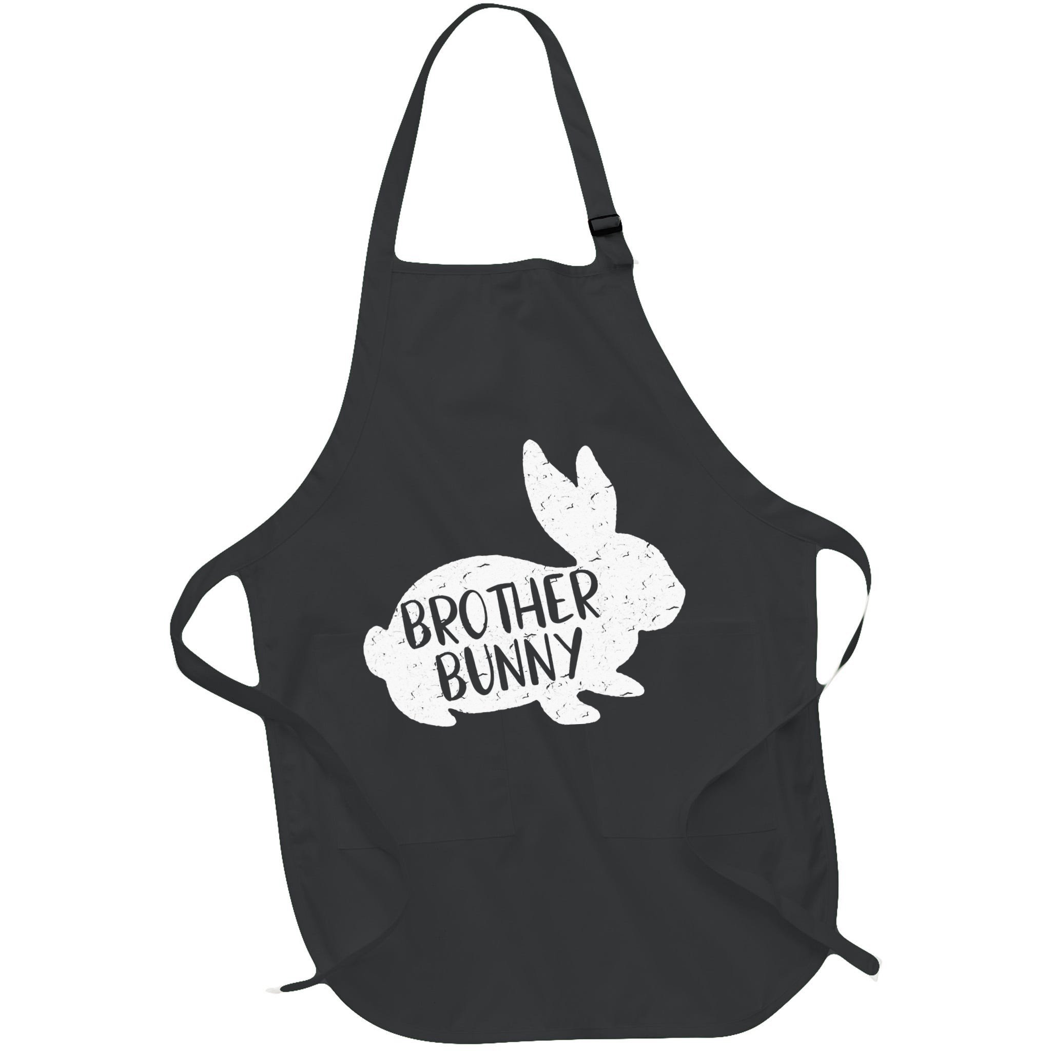 Bunny Cute Matching Family Easter Brother Apron