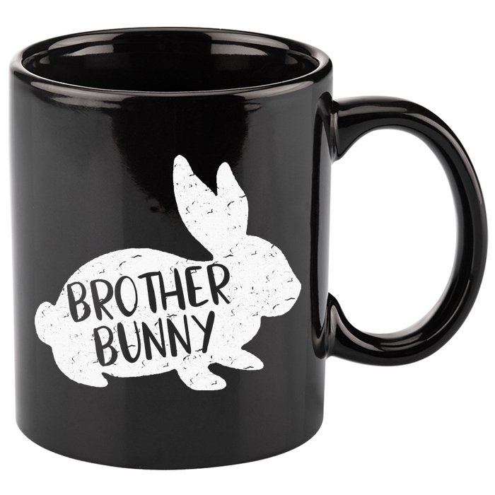 Bunny Cute Matching Family Easter Brother 11oz C Handle Ceramic Mug
