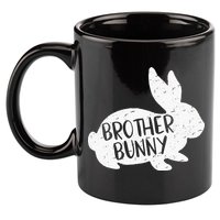 Bunny Cute Matching Family Easter Brother 11oz C Handle Ceramic Mug