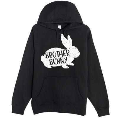 Bunny Cute Matching Family Easter Brother Premium Pullover Hoodie