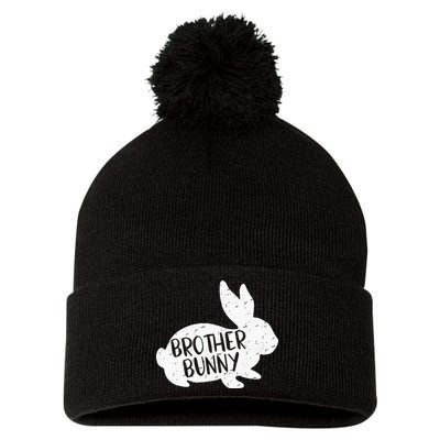 Bunny Cute Matching Family Easter Brother Pom Pom 12in Knit Beanie