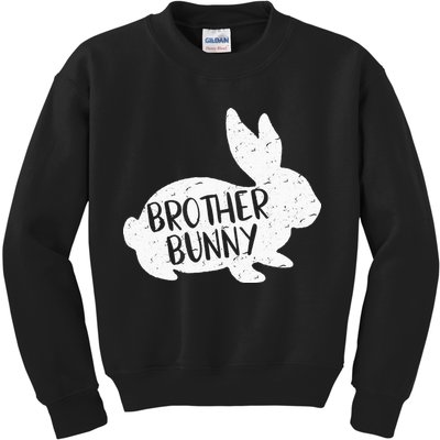 Bunny Cute Matching Family Easter Brother Kids Sweatshirt