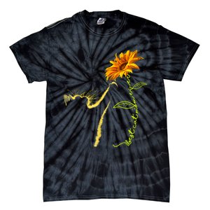 Best Cat Mom Ever Sunflower Mothers Day Gifts For Cat Lover Tie-Dye T-Shirt