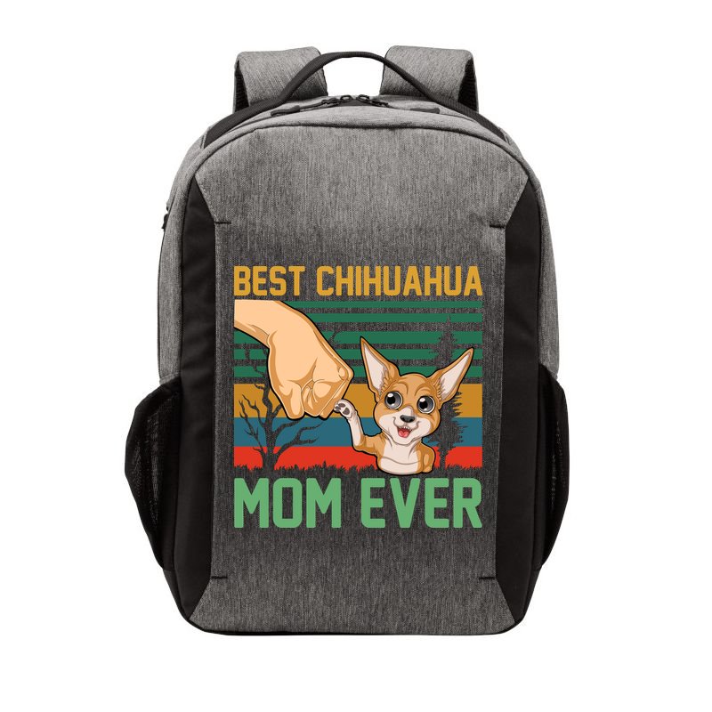 Best Chihuahua Mom Ever Vector Backpack