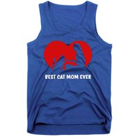 Best Cat Mom Ever Cat Heart Best Cat Mom Ever Gift Tank Top