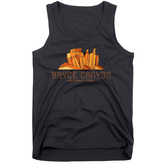 Bryce Canyon National Park Utah Hoodoos Formed Tank Top