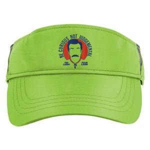 Be Curious Not Judgemental Adult Drive Performance Visor