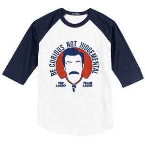 Be Curious Not Judgemental Baseball Sleeve Shirt