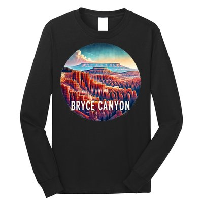 Bryce Canyon National Park Utah Soda Bottles Long Sleeve Shirt