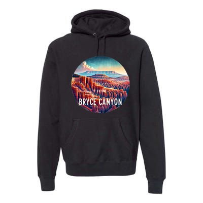 Bryce Canyon National Park Utah Soda Bottles Premium Hoodie