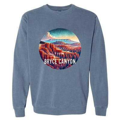 Bryce Canyon National Park Utah Soda Bottles Garment-Dyed Sweatshirt