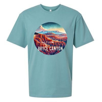 Bryce Canyon National Park Utah Soda Bottles Sueded Cloud Jersey T-Shirt