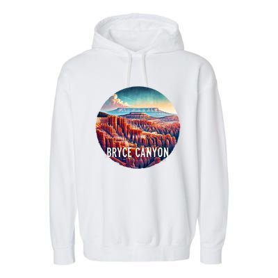 Bryce Canyon National Park Utah Soda Bottles Garment-Dyed Fleece Hoodie