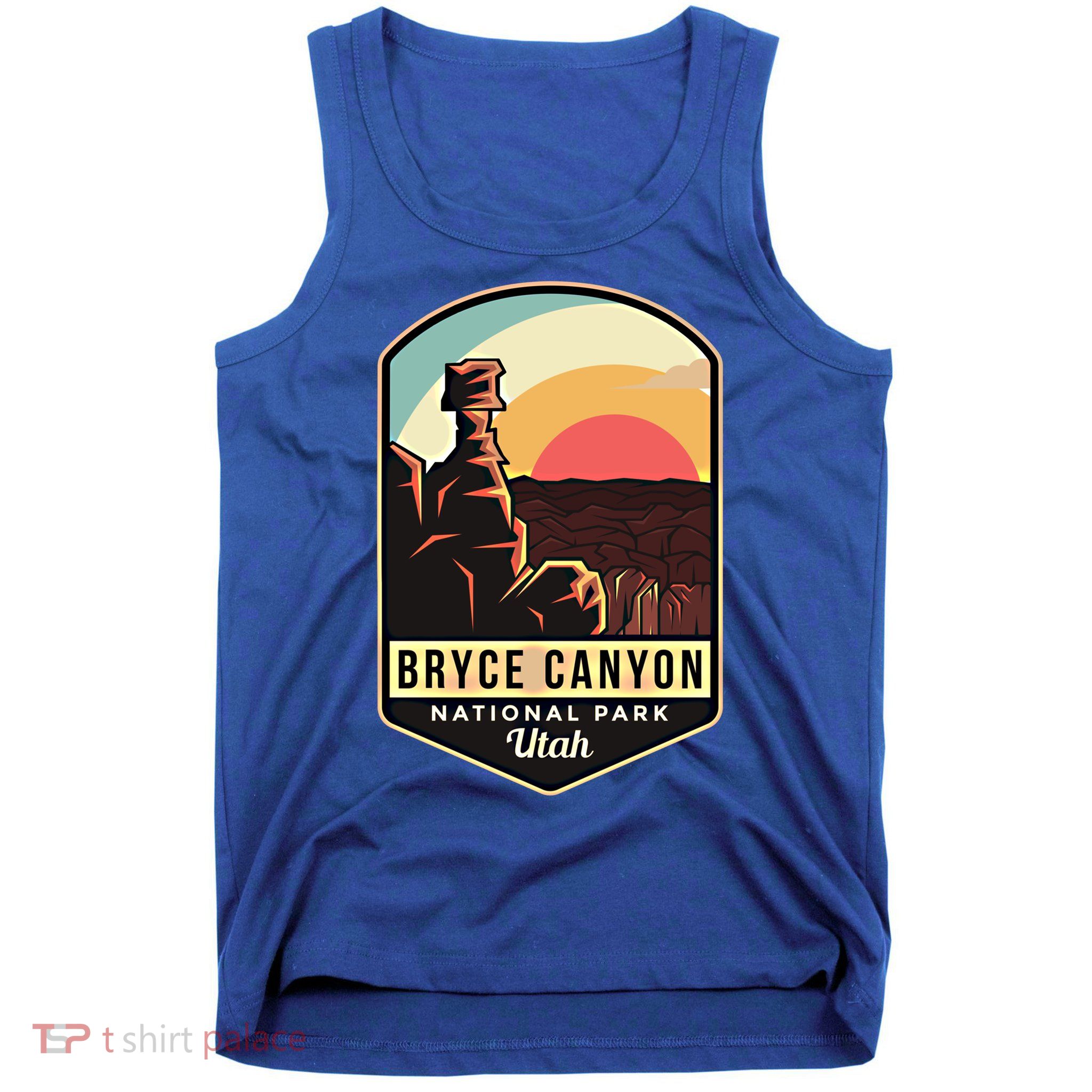 Bryce Canyon National Park Hiking Utah Tourist Souvenirs Gift Tank Top