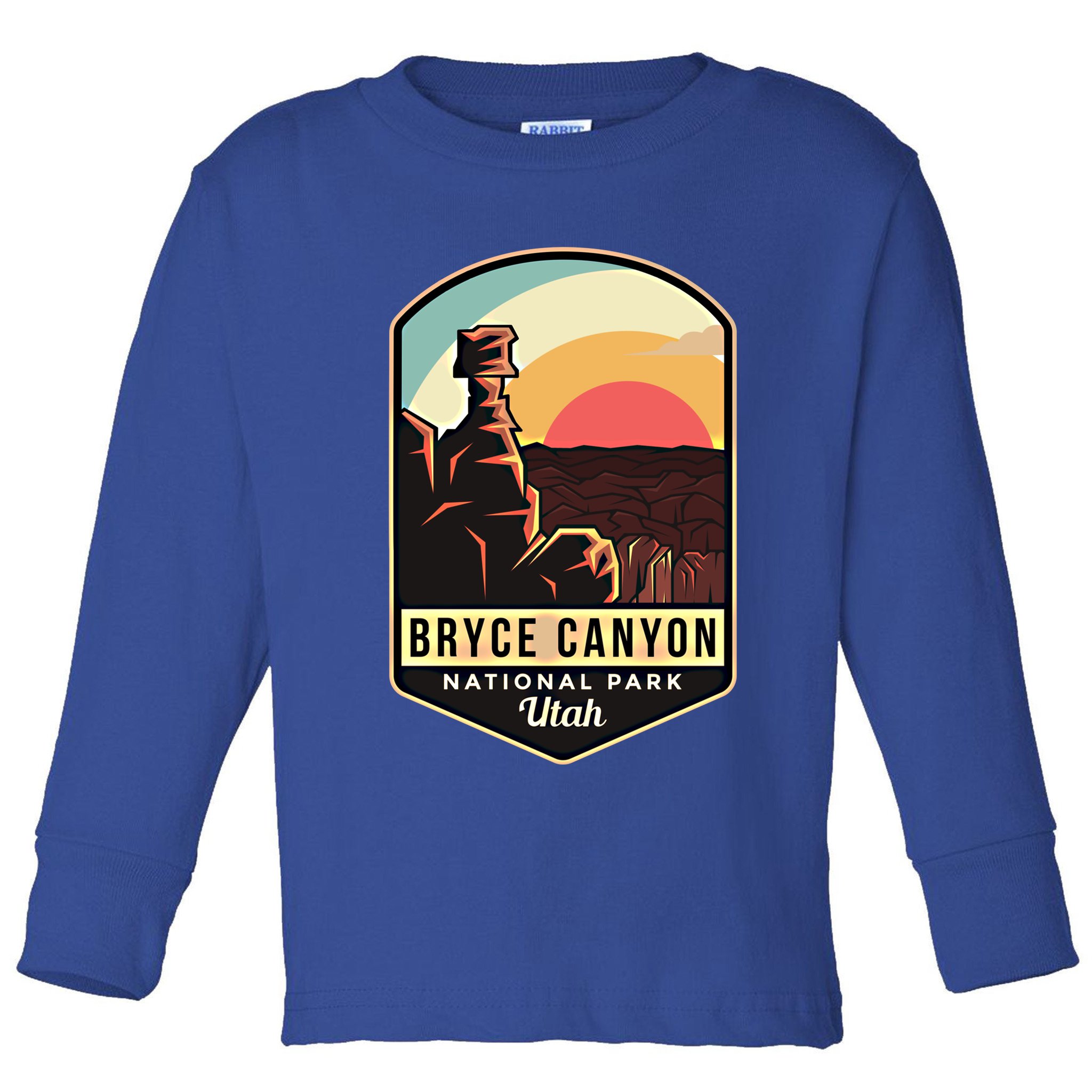 Bryce Canyon National Park Hiking Utah Tourist Souvenirs Gift Toddler Long Sleeve Shirt