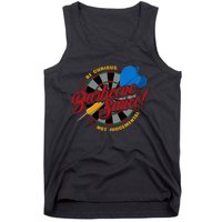 Be Curious Not Judgemental Inspirational Barbecue Sauce Tank Top