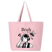 Bruh Cicadas Noise Funny Headset Cicada 2024 Cicada Killer 25L Jumbo Tote