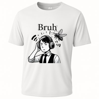 Bruh Cicadas Noise Funny Headset Cicada 2024 Cicada Killer Performance Shirt