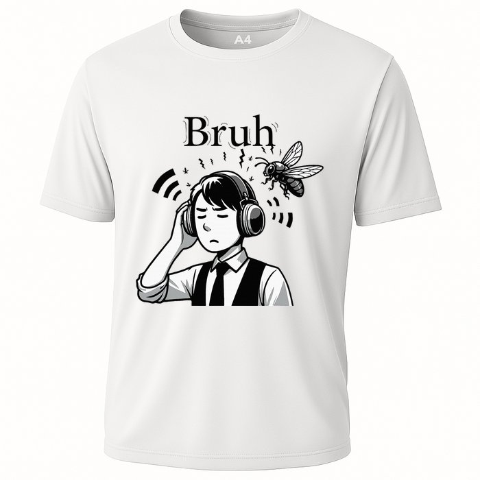 Bruh Cicadas Noise Funny Headset Cicada 2024 Cicada Killer Performance Shirt